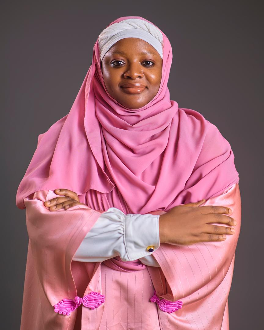 Studio portrait of Dr. Azeezat Yishawu